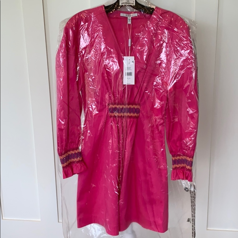 DEREK LAM 10 CROSBY VIBRANT PINK DRESS - Picture 9 of 10